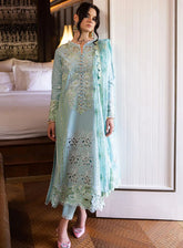 Orient Express By Mushq Embroidered Lawn Suits Unstitched 3 Piece - MQ24OE 02 REVE