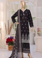 Oriental By HZ Textile Printkari Embroidered Lawn 3 Piece Unstitched Suit HZ26OPEV2 D-OPS-12
