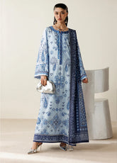 Orlina By Jazmin Handwork Embroidered Raw Silk 3 Piece Unstitched Suit JZ26ORSE D-OR-02