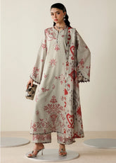 Orlina By Jazmin Handwork Embroidered Raw Silk 3 Piece Unstitched Suit JZ26ORSE D-OR-06