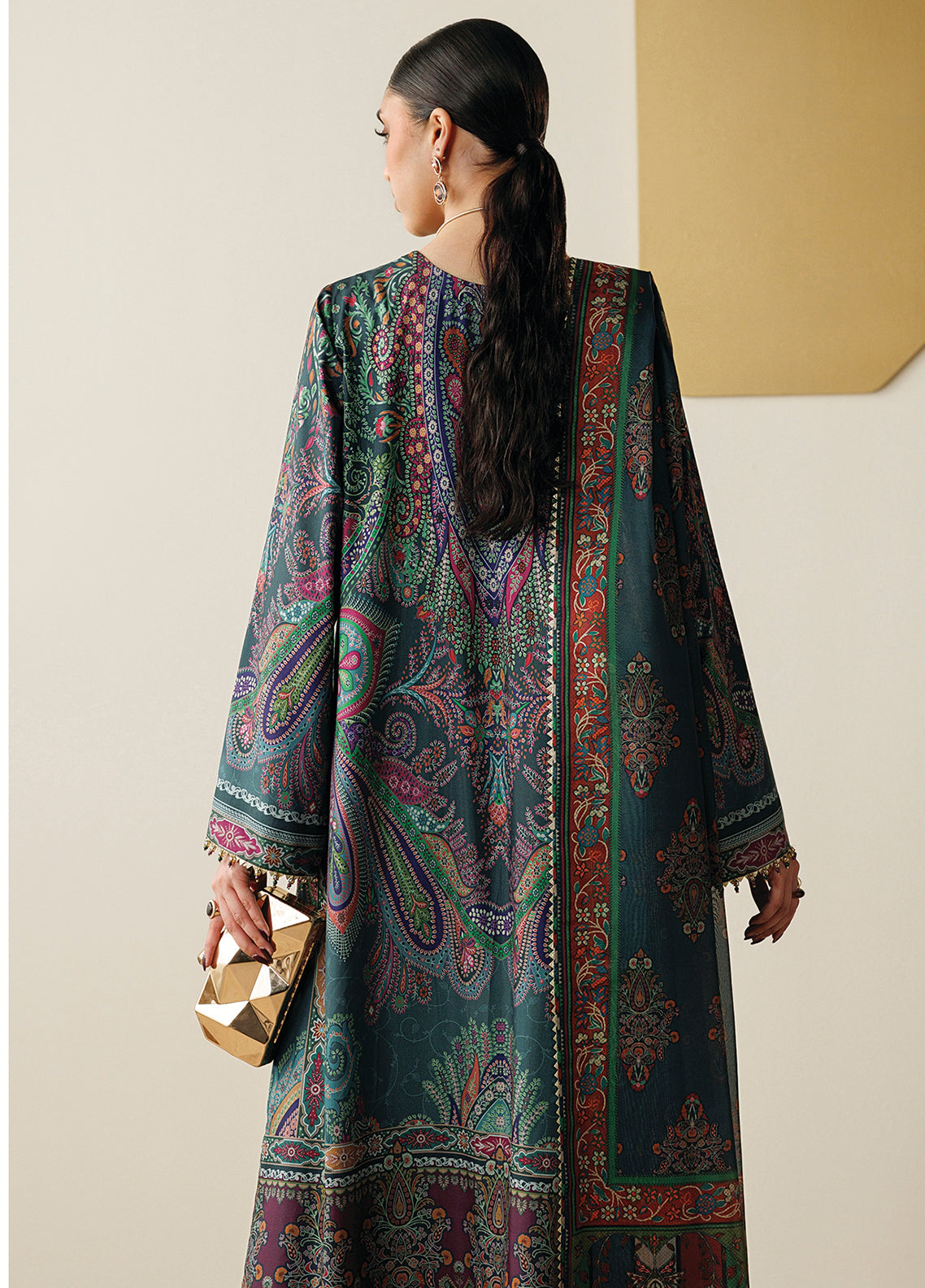Orlina By Jazmin Handwork Embroidered Raw Silk 3 Piece Unstitched Suit JZ26ORSE D-OR-07 Orlina By Jazmin Handwork Embroidered Raw Silk 3 Piece Unstitched Suit JZ26ORSE D-OR-07