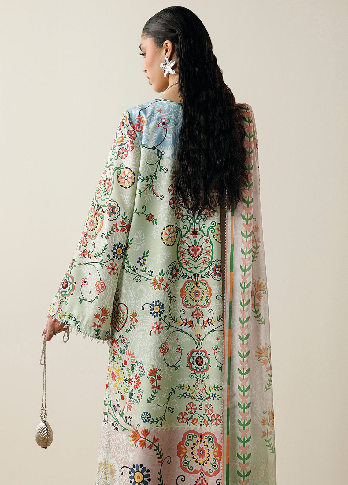 Orlina By Jazmin Handwork Embroidered Raw Silk 3 Piece Unstitched Suit JZ26ORSE D-OR-10 Orlina By Jazmin Handwork Embroidered Raw Silk 3 Piece Unstitched Suit JZ26ORSE D-OR-10