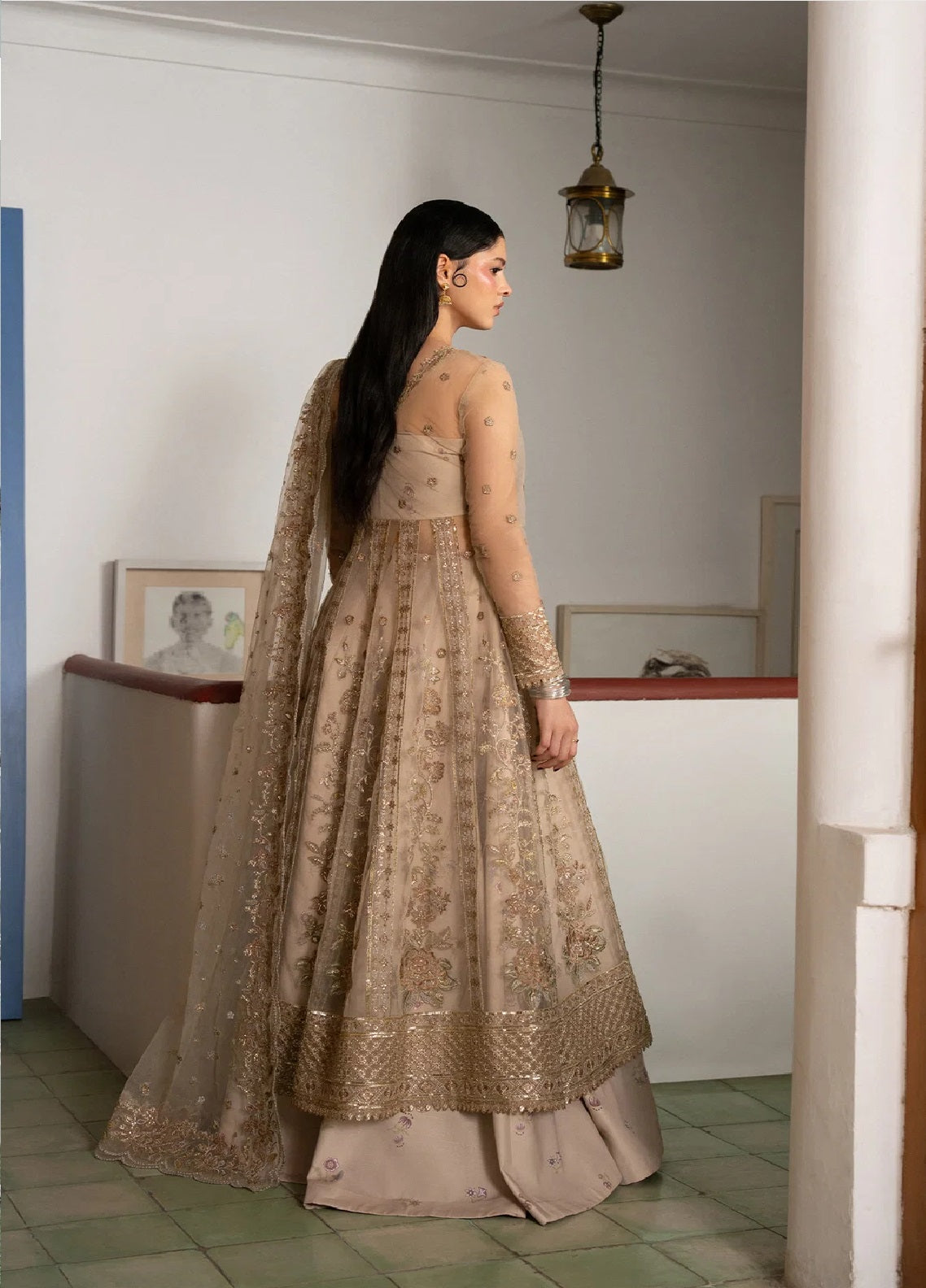 Pehli Nazar By Ayzel Festive Embroidered Poly Net 3 Piece Unstitched Suit AZL26PNF D-AYZ-0166 NAFASAT Pehli Nazar By Ayzel Festive Embroidered Poly Net 3 Piece Unstitched Suit AZL26PNF D-AYZ-0166 NAFASAT