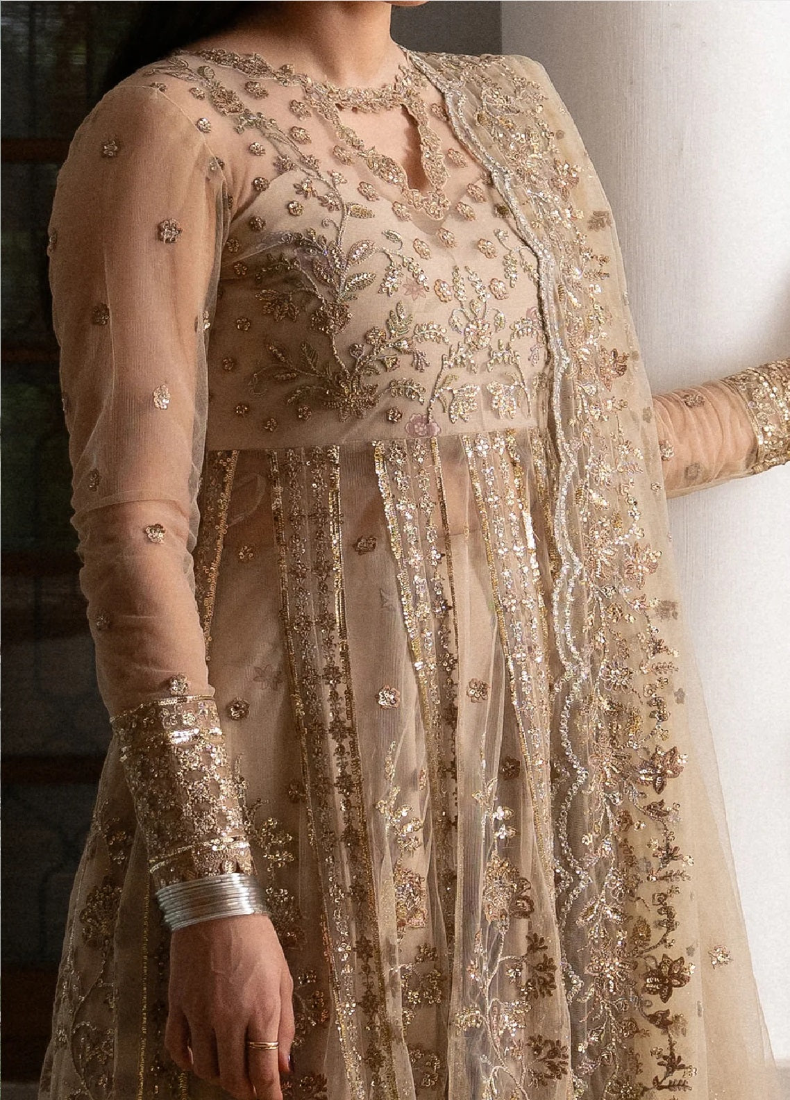 Pehli Nazar By Ayzel Festive Embroidered Poly Net 3 Piece Unstitched Suit AZL26PNF D-AYZ-0166 NAFASAT Pehli Nazar By Ayzel Festive Embroidered Poly Net 3 Piece Unstitched Suit AZL26PNF D-AYZ-0166 NAFASAT