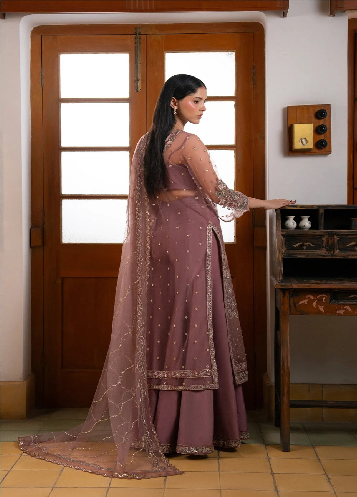 Pehli Nazar By Ayzel Festive Embroidered Poly Net 3 Piece Unstitched Suit AZL26PNF D-AYZ-0170 ADAA Pehli Nazar By Ayzel Festive Embroidered Poly Net 3 Piece Unstitched Suit AZL26PNF D-AYZ-0170 ADAA