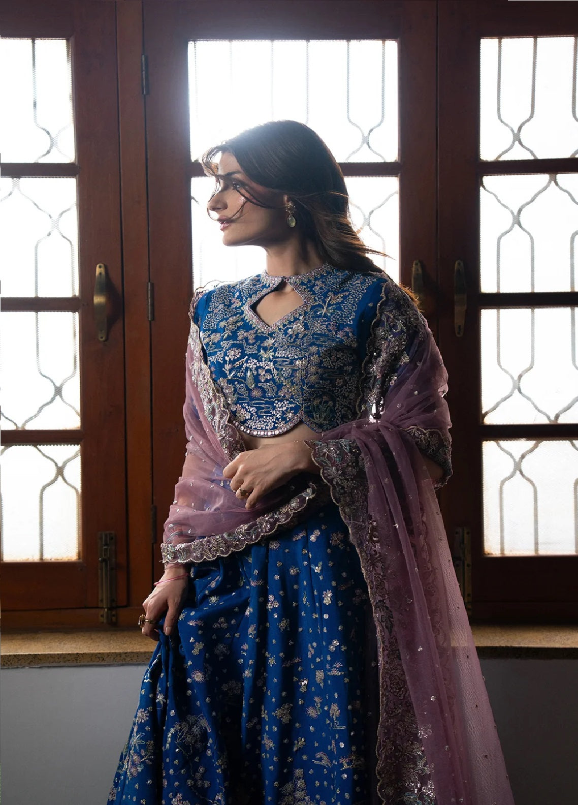 Pehli Nazar By Ayzel Festive Embroidered Raw Silk 3 Piece Unstitched Suit AZL26PNF D-AYZ-0161 SAHAL Pehli Nazar By Ayzel Festive Embroidered Raw Silk 3 Piece Unstitched Suit AZL26PNF D-AYZ-0161 SAHAL