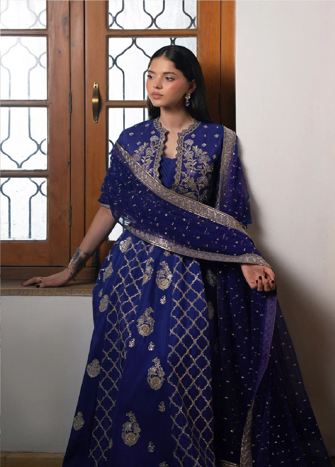 Pehli Nazar By Ayzel Festive Embroidered Raw Silk 3 Piece Unstitched Suit AZL26PNF D-AYZ-0167 YAR-E-DIL Pehli Nazar By Ayzel Festive Embroidered Raw Silk 3 Piece Unstitched Suit AZL26PNF D-AYZ-0167 YAR-E-DIL
