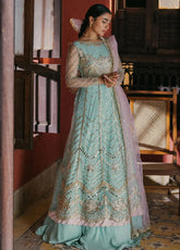 Pheli Si Muhabbat by Roheenaz Embroidered Net Suits Unstitched 3 Piece - RNZ24PSM 02 AARZO