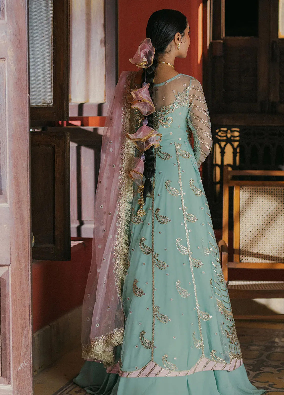 Pheli Si Muhabbat by Roheenaz Embroidered Net Suits Unstitched 3 Piece - RNZ24PSM 02 AARZO Pheli Si Muhabbat by Roheenaz Embroidered Net Suits Unstitched 3 Piece - RNZ24PSM 02 AARZO