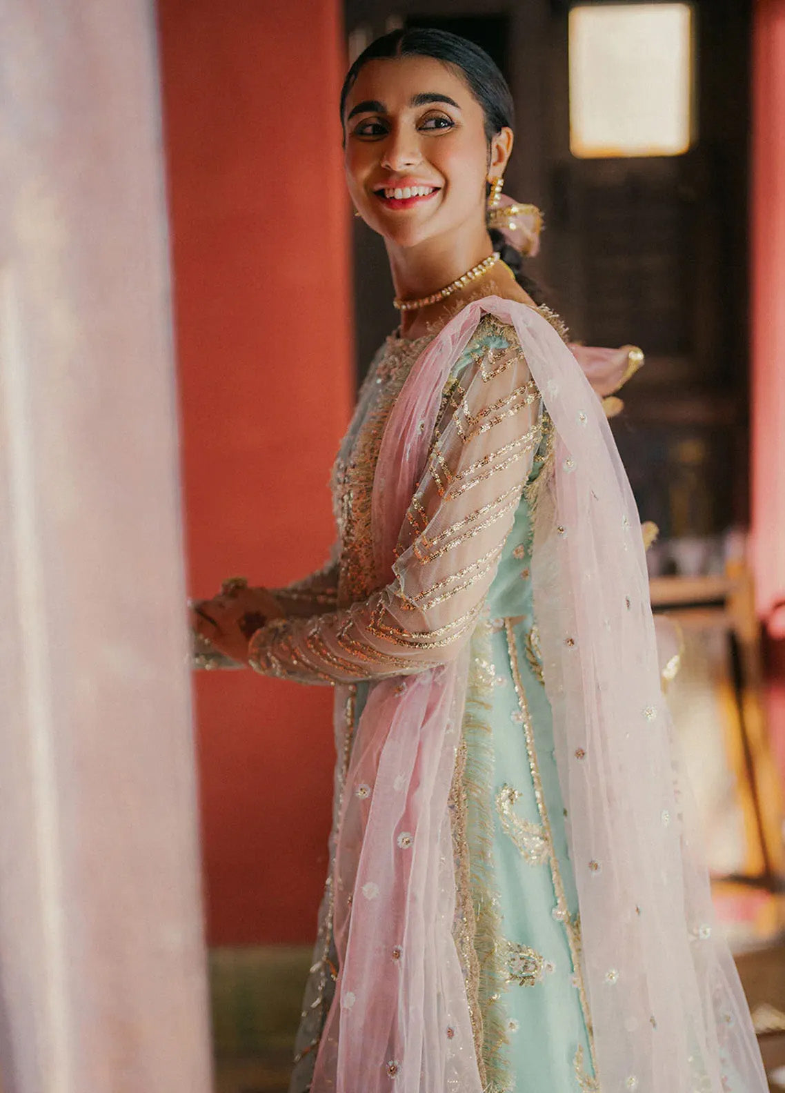 Pheli Si Muhabbat by Roheenaz Embroidered Net Suits Unstitched 3 Piece - RNZ24PSM 02 AARZO Pheli Si Muhabbat by Roheenaz Embroidered Net Suits Unstitched 3 Piece - RNZ24PSM 02 AARZO