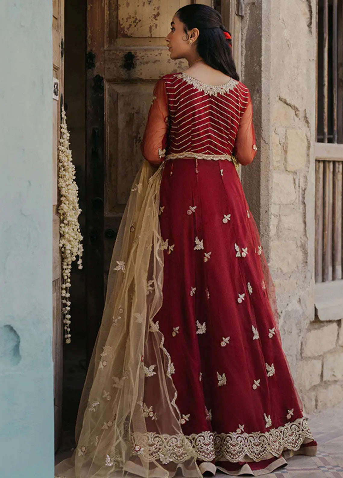 Pheli Si Muhabbat by Roheenaz Embroidered Net Suits Unstitched 3 Piece - RNZ24PSM 03 JABEEN Pheli Si Muhabbat by Roheenaz Embroidered Net Suits Unstitched 3 Piece - RNZ24PSM 03 JABEEN