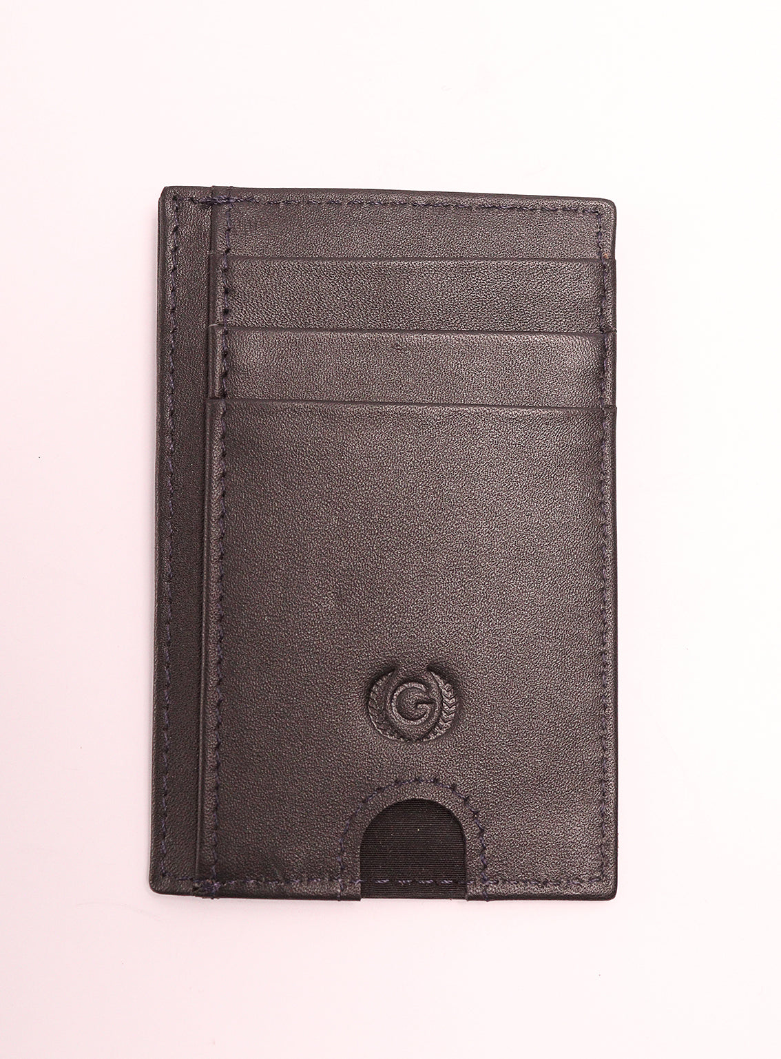 Plain 313 - Card to Cash Card Holder By Gilani Black - GIL24MCH 11 Plain 313 - Card to Cash Card Holder By Gilani Black - GIL24MCH 11