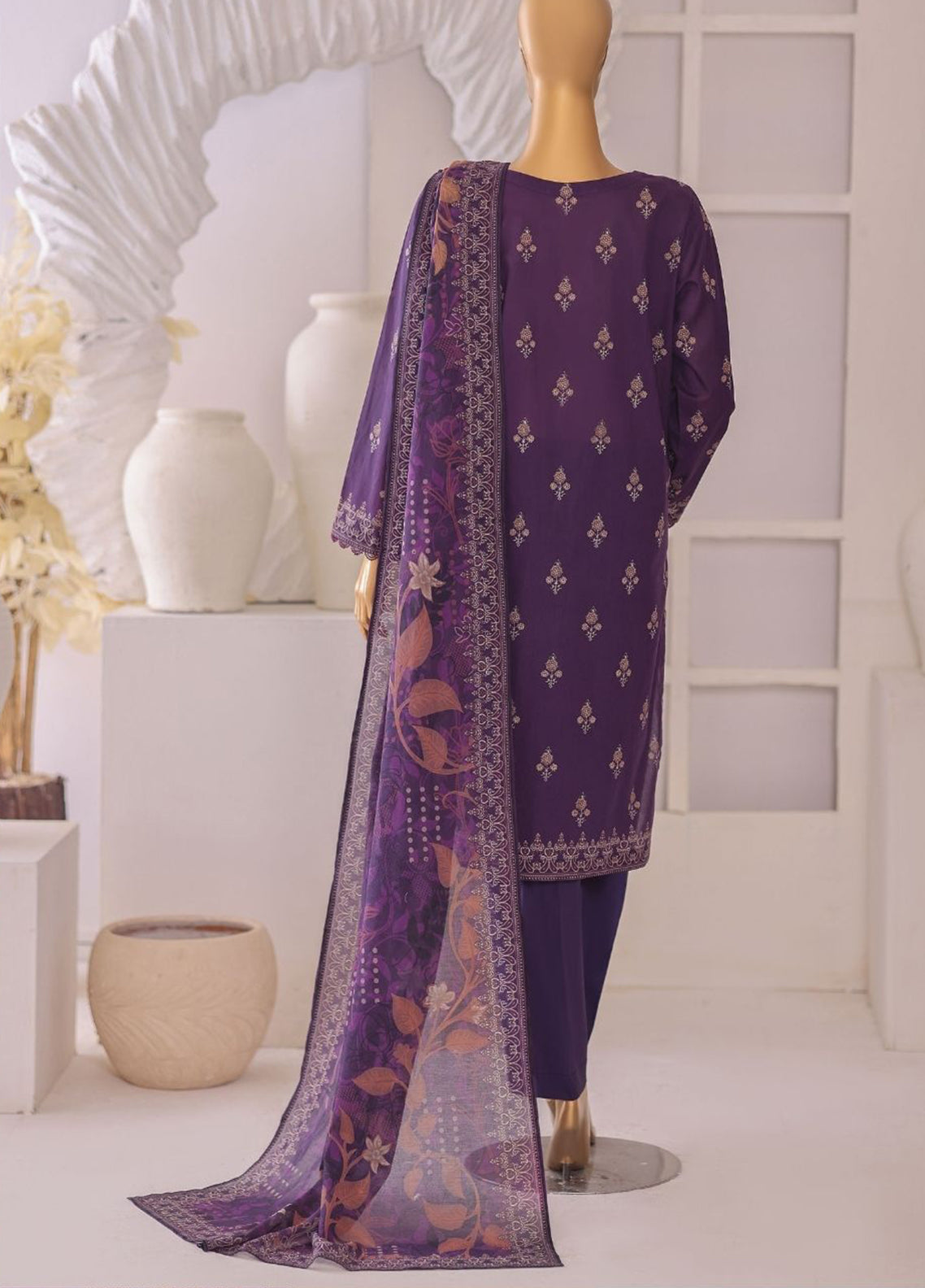 Platinum By HZ Textile Digital Printed Lawn 3 Piece Unstitched Suit HZ26PDP D-1190 Platinum By HZ Textile Digital Printed Lawn 3 Piece Unstitched Suit HZ26PDP D-1190