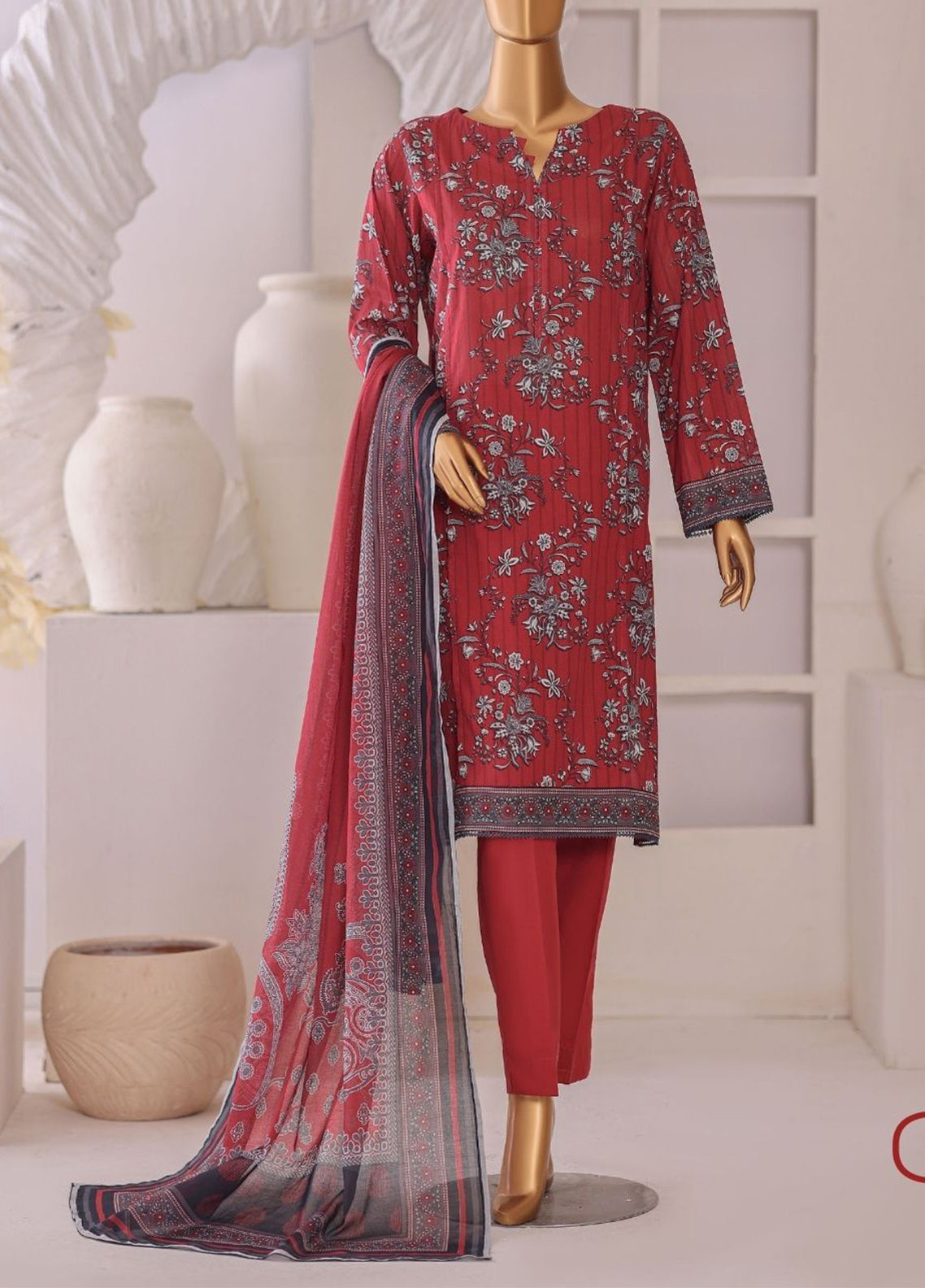 Platinum By HZ Textile Digital Printed Lawn 3 Piece Unstitched Suit HZ26PDP D-1193 Platinum By HZ Textile Digital Printed Lawn 3 Piece Unstitched Suit HZ26PDP D-1193