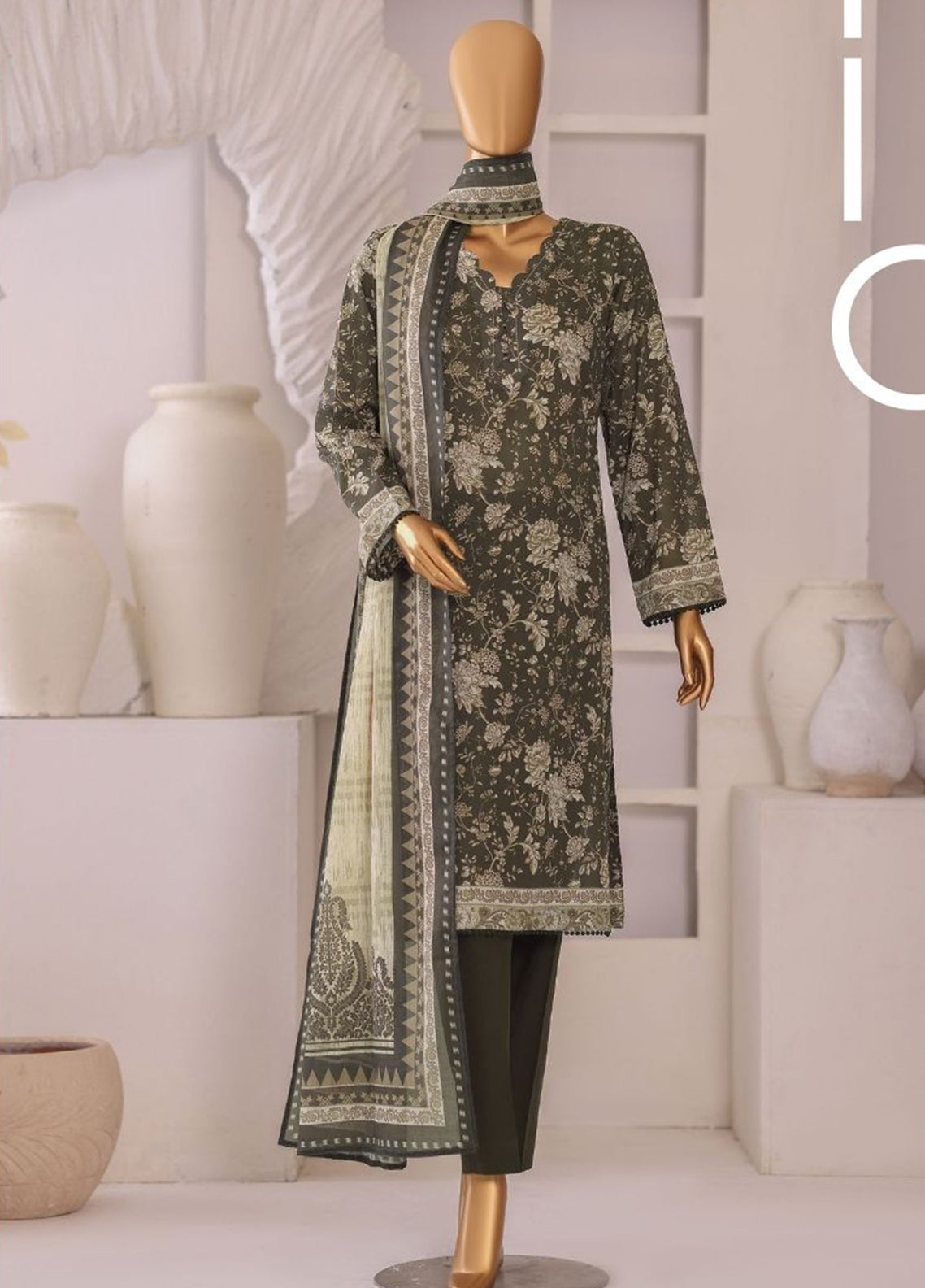 Platinum By HZ Textile Digital Printed Lawn 3 Piece Unstitched Suit HZ26PDP D-1194 Platinum By HZ Textile Digital Printed Lawn 3 Piece Unstitched Suit HZ26PDP D-1194