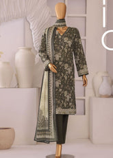 Platinum By HZ Textile Digital Printed Lawn 3 Piece Unstitched Suit HZ26PDP D-1194