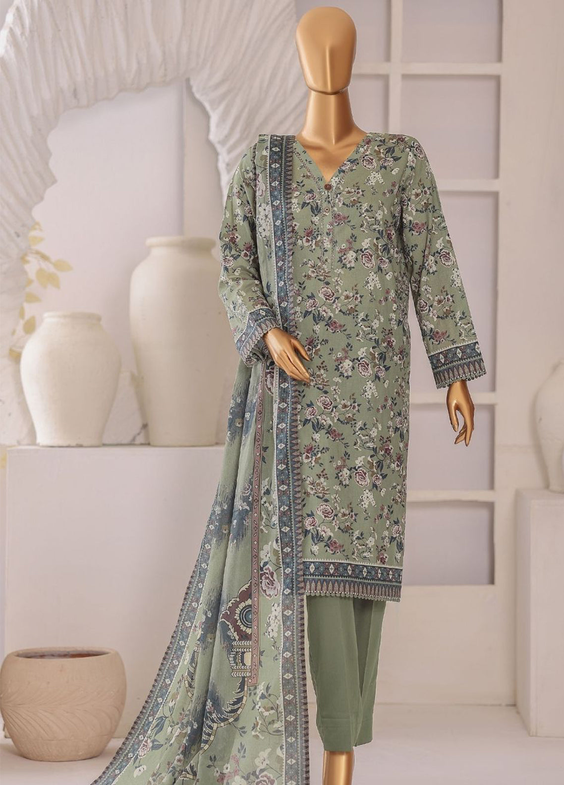 Platinum By HZ Textile Digital Printed Lawn 3 Piece Unstitched Suit HZ26PDP D-1199 Platinum By HZ Textile Digital Printed Lawn 3 Piece Unstitched Suit HZ26PDP D-1199