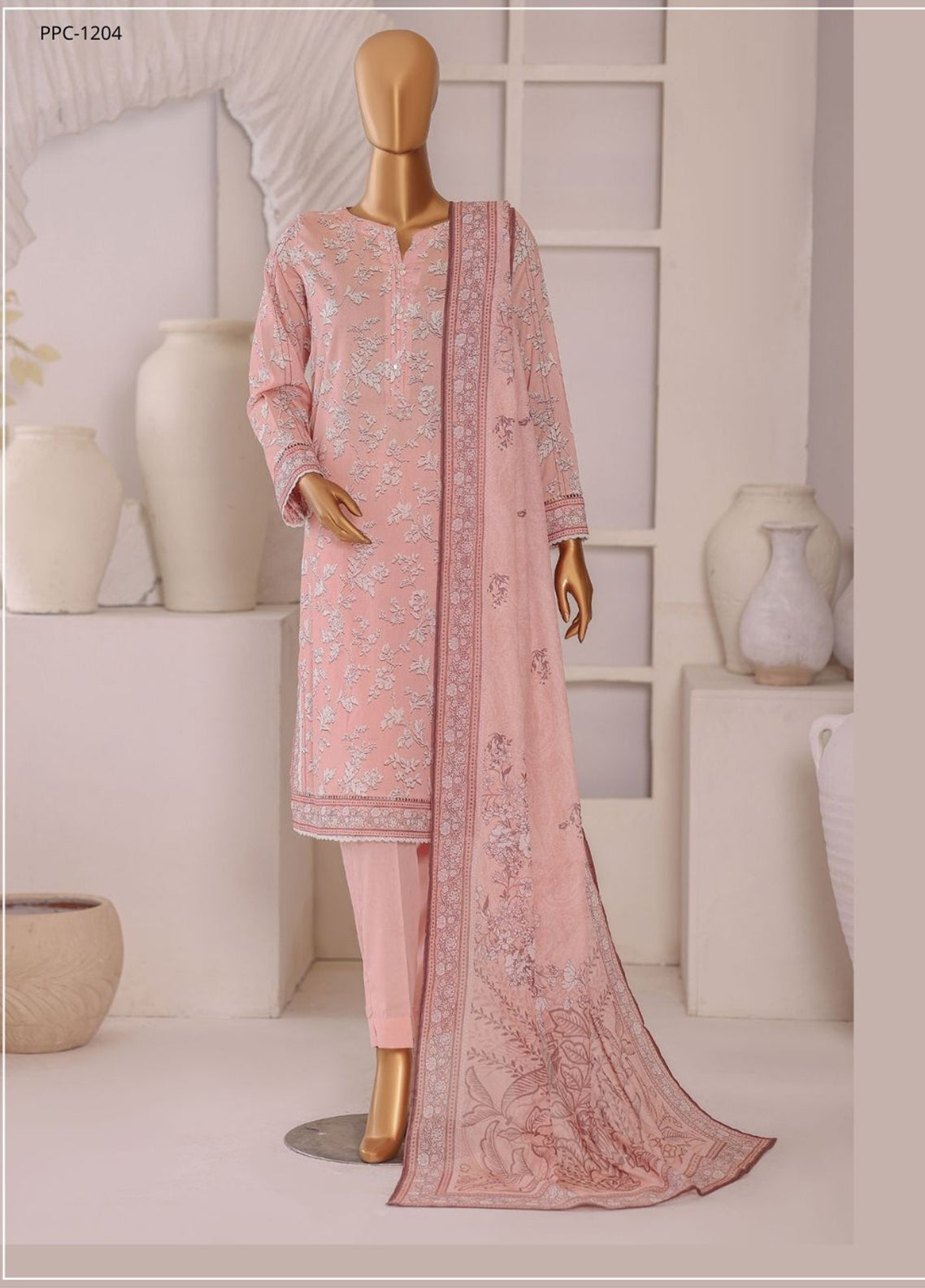 Platinum By HZ Textile Digital Printed Lawn 3 Piece Unstitched Suit HZ26PDP D-1204 Platinum By HZ Textile Digital Printed Lawn 3 Piece Unstitched Suit HZ26PDP D-1204