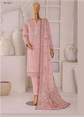 Platinum By HZ Textile Digital Printed Lawn 3 Piece Unstitched Suit HZ26PDP D-1204