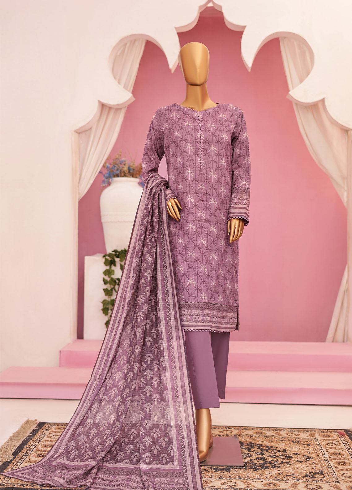 Platinum By HZ Textile Printed Lawn Unstitched 3 Piece Suit - HZ24PL PPC-73 Platinum By HZ Textile Printed Lawn Unstitched 3 Piece Suit - HZ24PL PPC-73