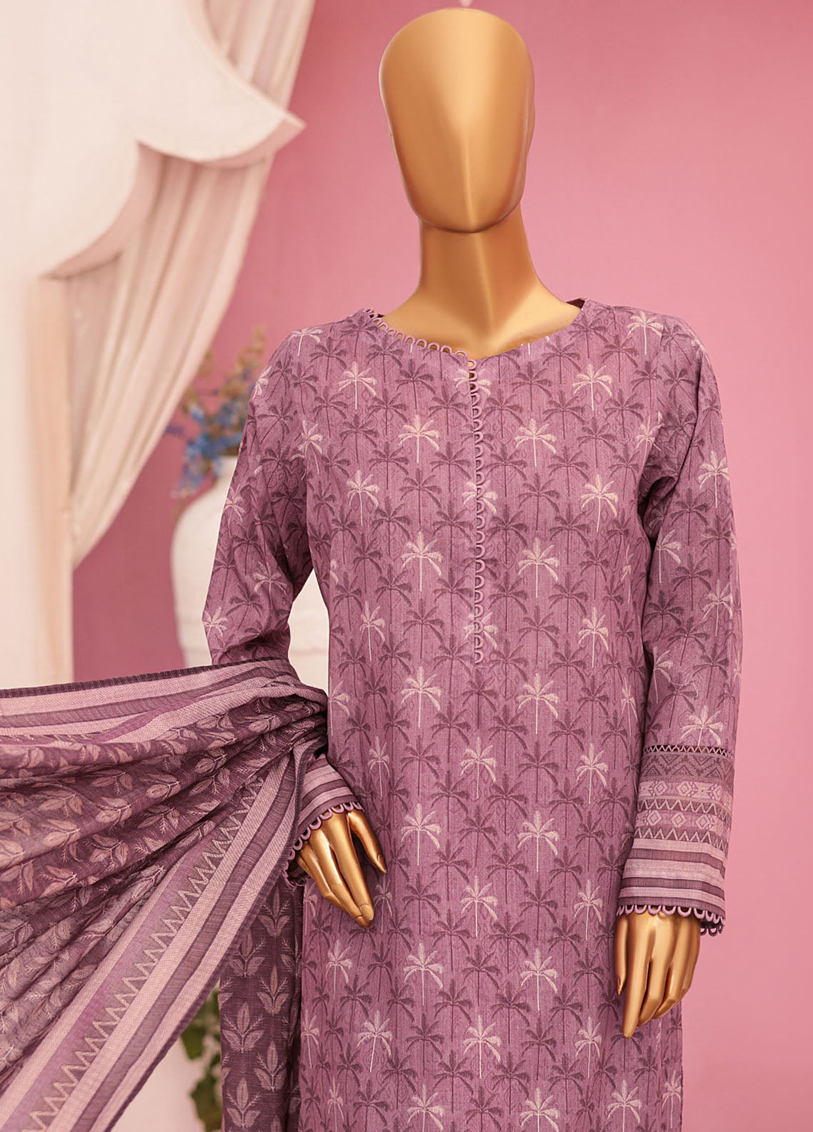 Platinum By HZ Textile Printed Lawn Unstitched 3 Piece Suit - HZ24PL PPC-73 Platinum By HZ Textile Printed Lawn Unstitched 3 Piece Suit - HZ24PL PPC-73
