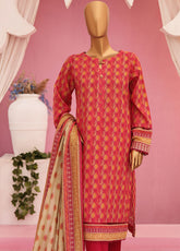 Platinum By HZ Textile Printed Lawn Unstitched 3 Piece Suit - HZ24PL PPC-75