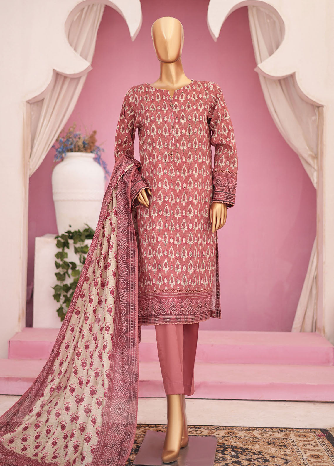 Platinum By HZ Textile Printed Lawn Unstitched 3 Piece Suit - HZ24PL PPC-78 Platinum By HZ Textile Printed Lawn Unstitched 3 Piece Suit - HZ24PL PPC-78