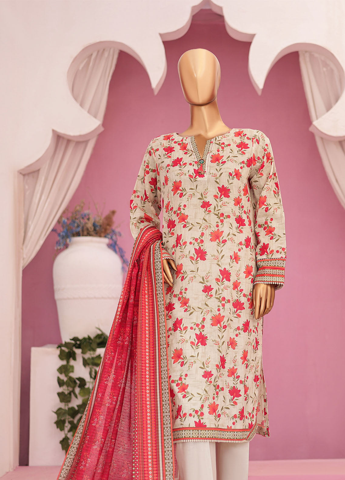 Platinum By HZ Textile Printed Lawn Unstitched 3 Piece Suit - HZ24PL PPC-79 Platinum By HZ Textile Printed Lawn Unstitched 3 Piece Suit - HZ24PL PPC-79