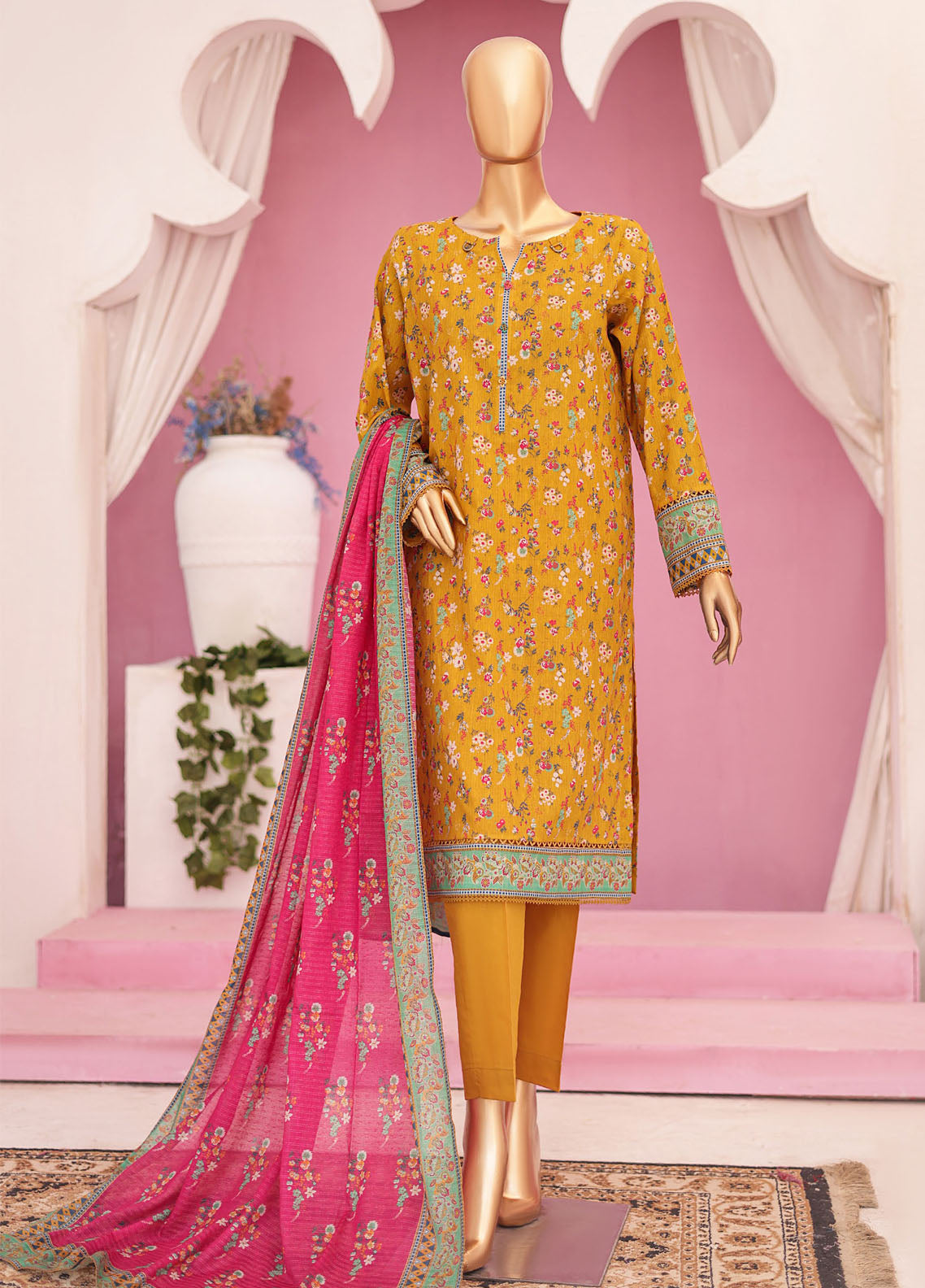 Platinum By HZ Textile Printed Lawn Unstitched 3 Piece Suit - HZ24PL PPC-80 Platinum By HZ Textile Printed Lawn Unstitched 3 Piece Suit - HZ24PL PPC-80