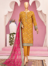 Platinum By HZ Textile Printed Lawn Unstitched 3 Piece Suit - HZ24PL PPC-80