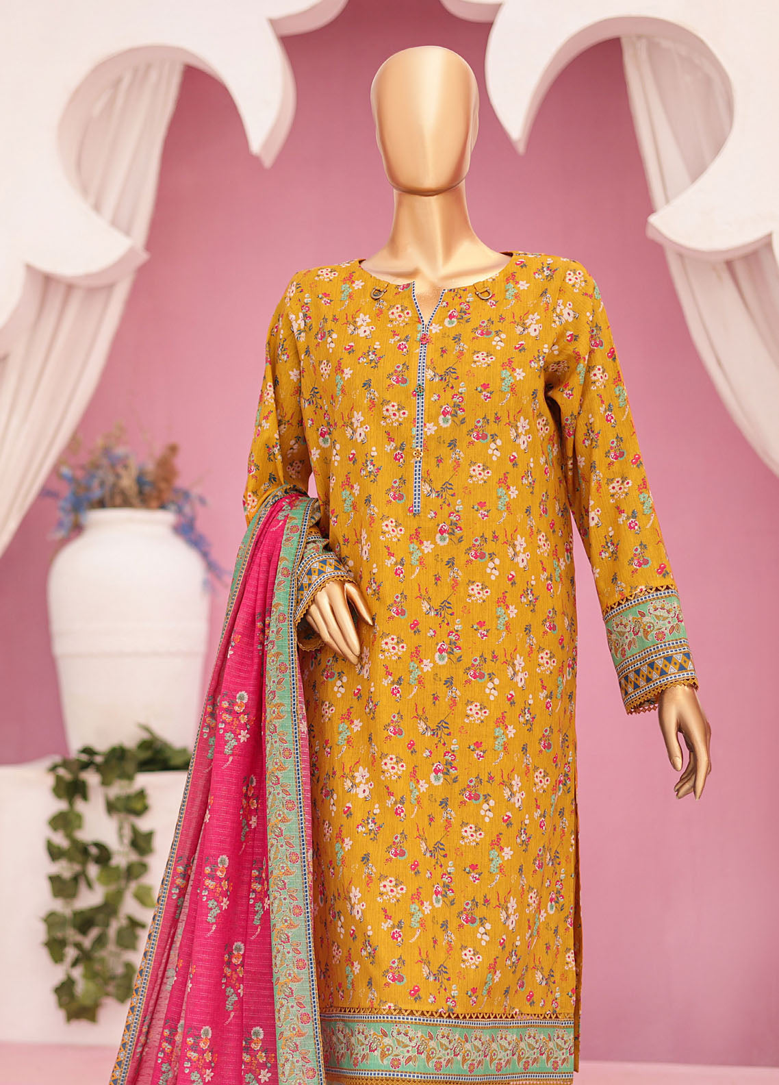 Platinum By HZ Textile Printed Lawn Unstitched 3 Piece Suit - HZ24PL PPC-80 Platinum By HZ Textile Printed Lawn Unstitched 3 Piece Suit - HZ24PL PPC-80