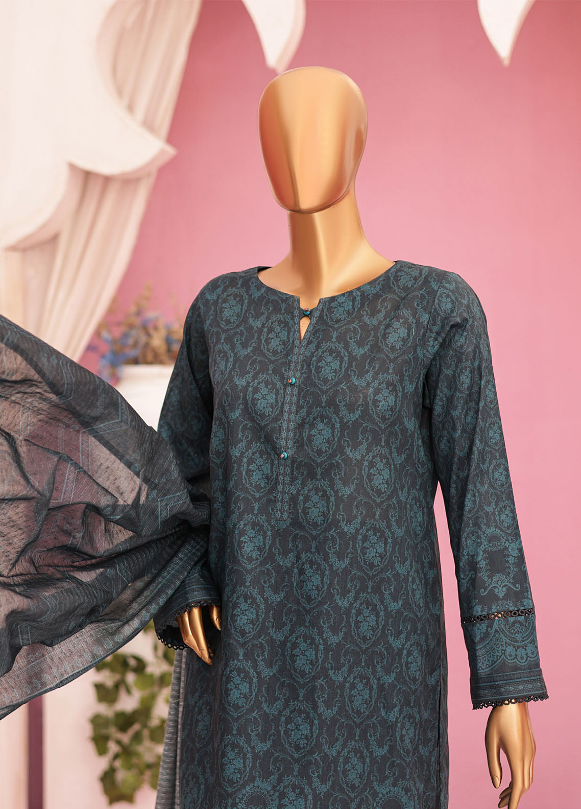 Platinum By HZ Textile Printed Lawn Unstitched 3 Piece Suit - HZ24PL PPC-81 Platinum By HZ Textile Printed Lawn Unstitched 3 Piece Suit - HZ24PL PPC-81
