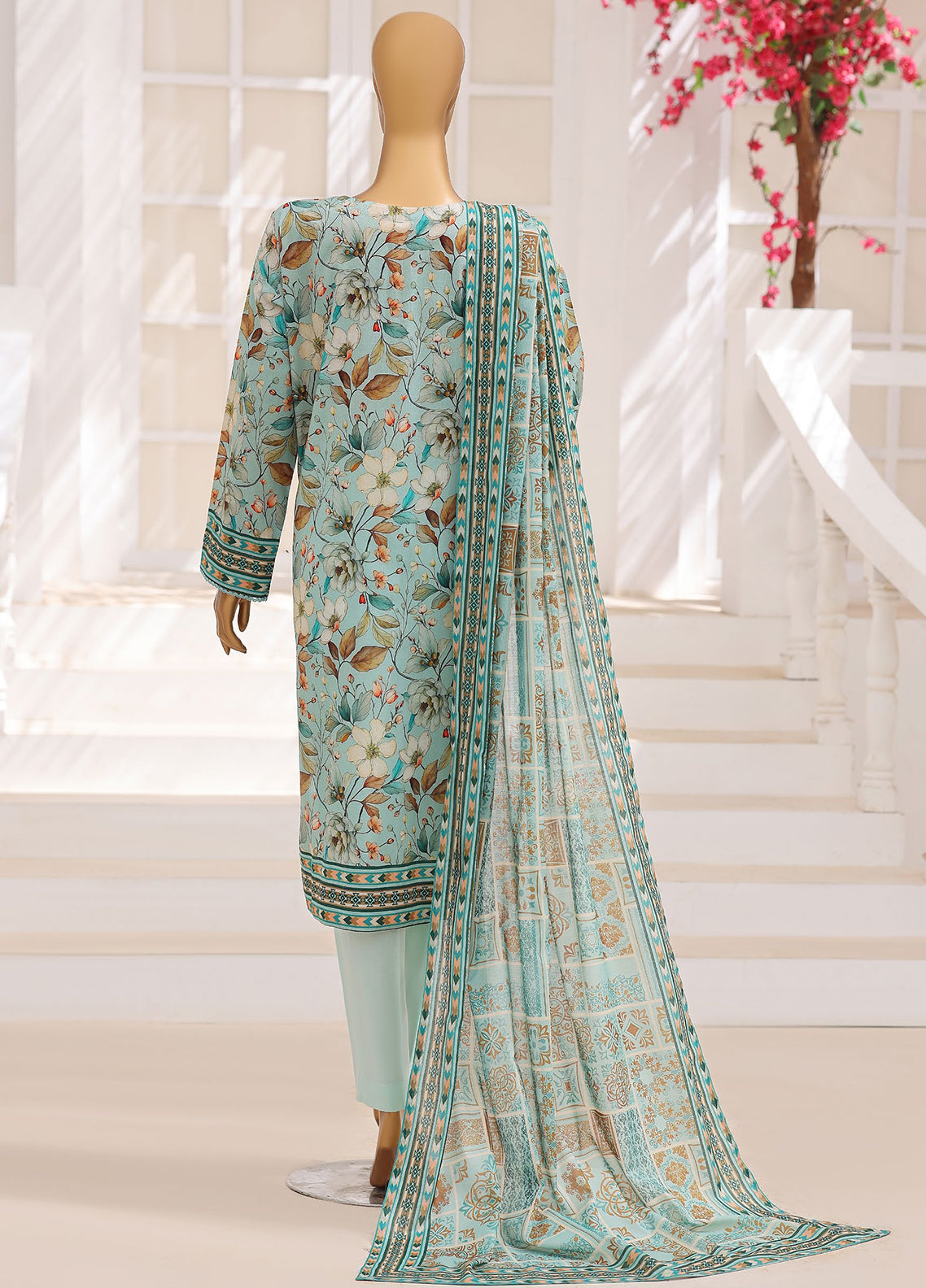 Platinum Floral By HZ Textile Printed Lawn 3 Piece Unstitched Suit HZ26PFP D-3226 Platinum Floral By HZ Textile Printed Lawn 3 Piece Unstitched Suit HZ26PFP D-3226