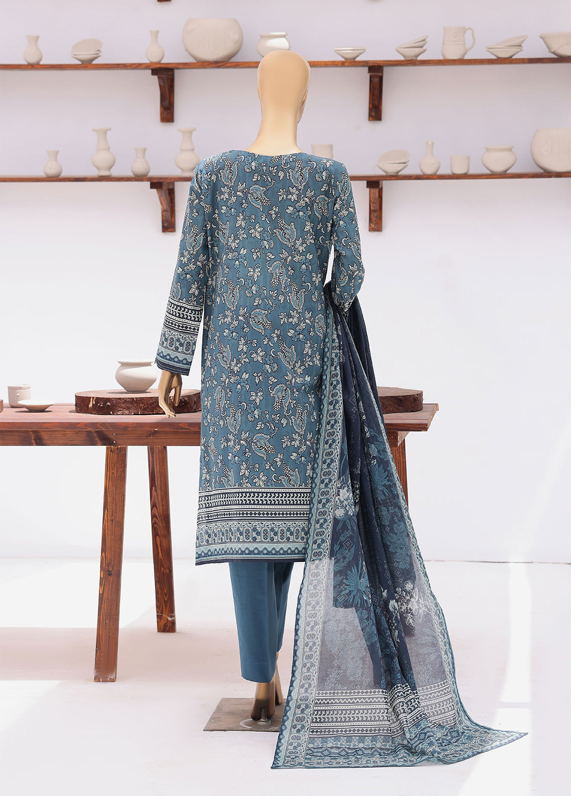 Platinum Jaipuri By HZ Textile Block Print Lawn 3 Piece Unstitched Suit HZ26PJBP D-233 Platinum Jaipuri By HZ Textile Block Print Lawn 3 Piece Unstitched Suit HZ26PJBP D-233
