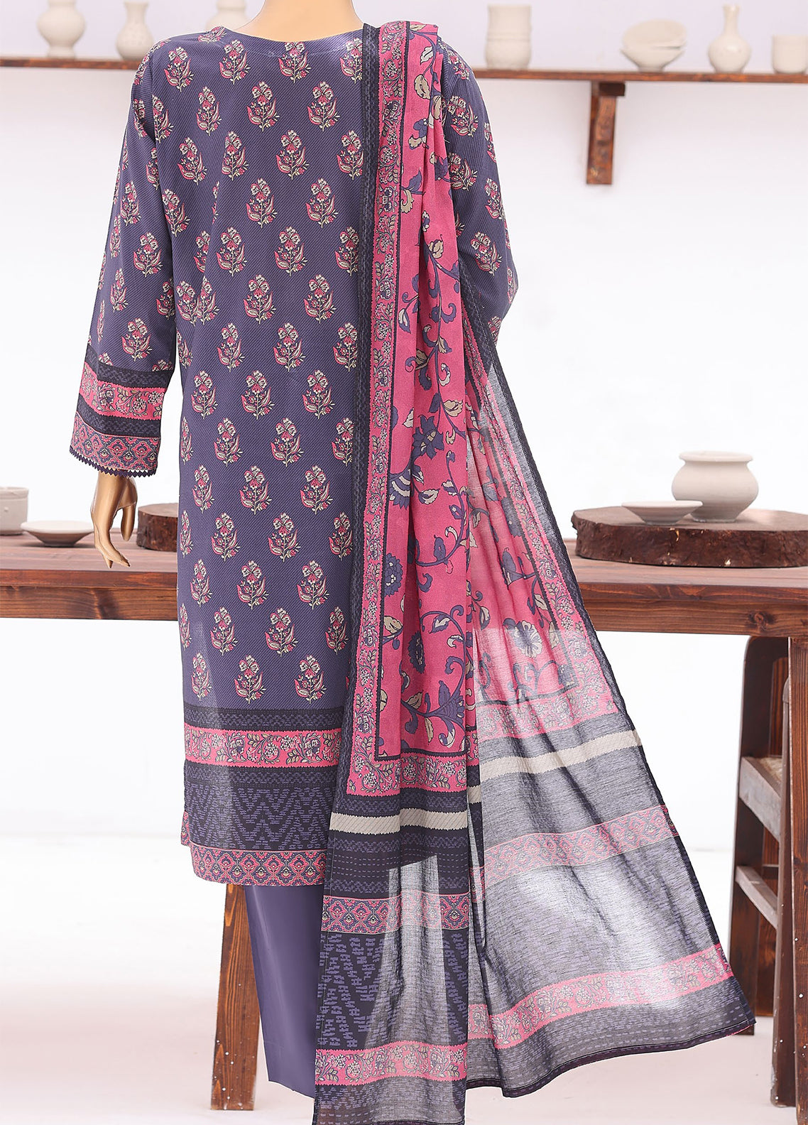 Platinum Jaipuri By HZ Textile Block Print Lawn 3 Piece Unstitched Suit HZ26PJBP D-234 Platinum Jaipuri By HZ Textile Block Print Lawn 3 Piece Unstitched Suit HZ26PJBP D-234