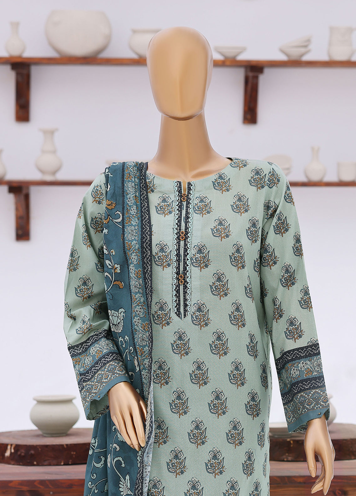 Platinum Jaipuri By HZ Textile Block Print Lawn 3 Piece Unstitched Suit HZ26PJBP D-235 Platinum Jaipuri By HZ Textile Block Print Lawn 3 Piece Unstitched Suit HZ26PJBP D-235