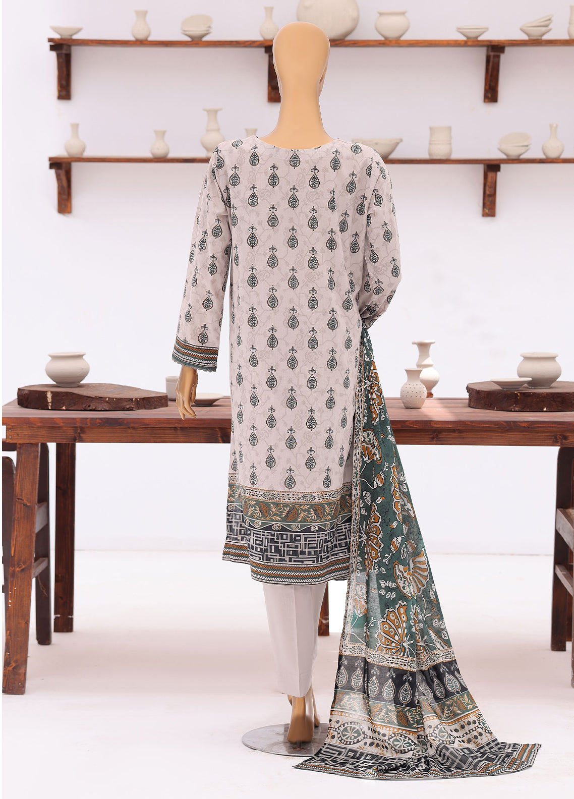 Platinum Jaipuri By HZ Textile Block Print Lawn 3 Piece Unstitched Suit HZ26PJBP D-236 Platinum Jaipuri By HZ Textile Block Print Lawn 3 Piece Unstitched Suit HZ26PJBP D-236