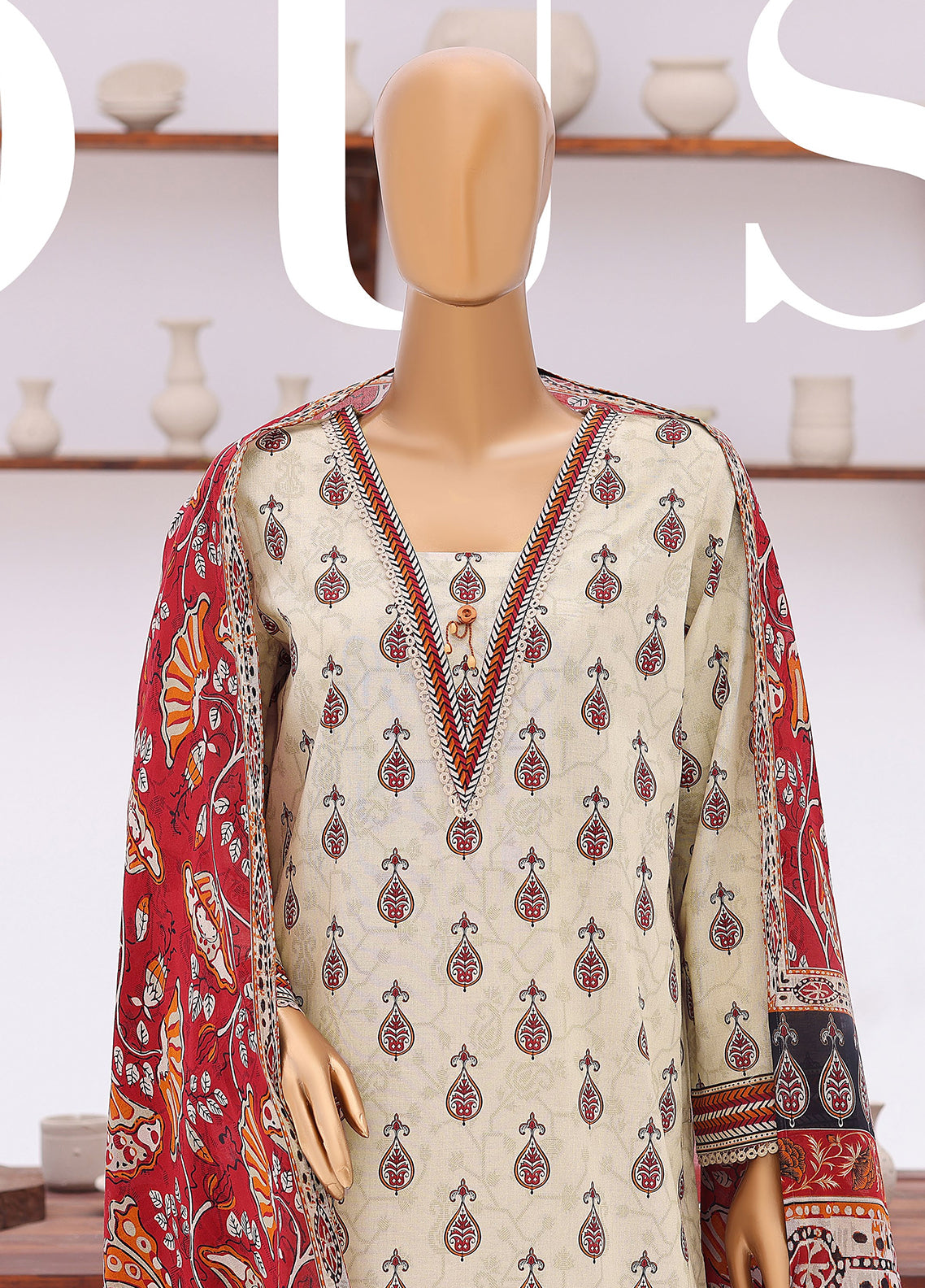 Platinum Jaipuri By HZ Textile Block Print Lawn 3 Piece Unstitched Suit HZ26PJBP D-237 Platinum Jaipuri By HZ Textile Block Print Lawn 3 Piece Unstitched Suit HZ26PJBP D-237