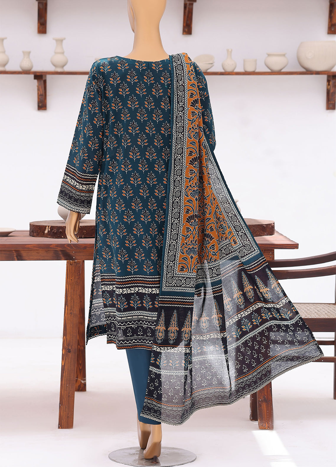 Platinum Jaipuri By HZ Textile Block Print Lawn 3 Piece Unstitched Suit HZ26PJBP D-239 Platinum Jaipuri By HZ Textile Block Print Lawn 3 Piece Unstitched Suit HZ26PJBP D-239