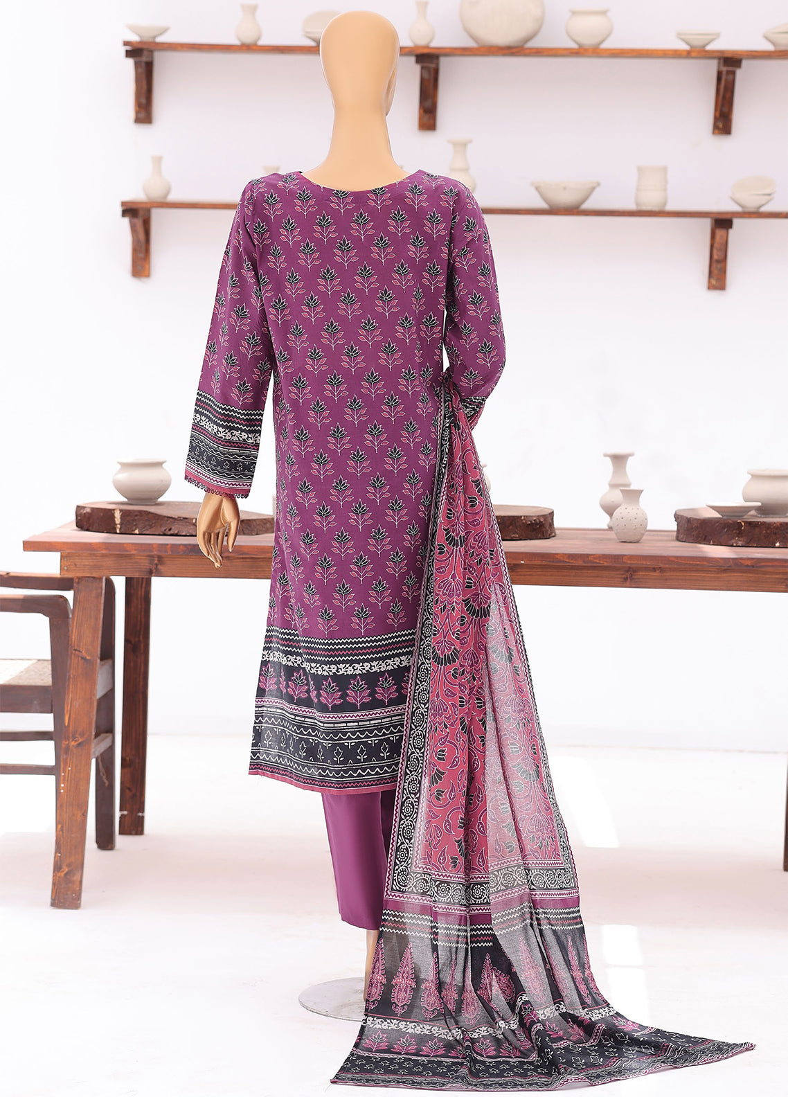 Platinum Jaipuri By HZ Textile Block Print Lawn 3 Piece Unstitched Suit HZ26PJBP D-240 Platinum Jaipuri By HZ Textile Block Print Lawn 3 Piece Unstitched Suit HZ26PJBP D-240