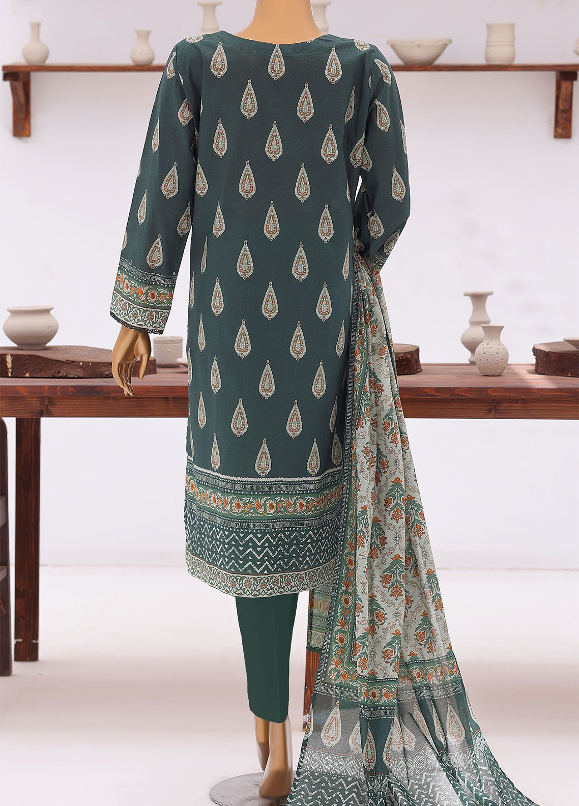 Platinum Jaipuri By HZ Textile Block Print Lawn 3 Piece Unstitched Suit HZ26PJBP D-248 Platinum Jaipuri By HZ Textile Block Print Lawn 3 Piece Unstitched Suit HZ26PJBP D-248