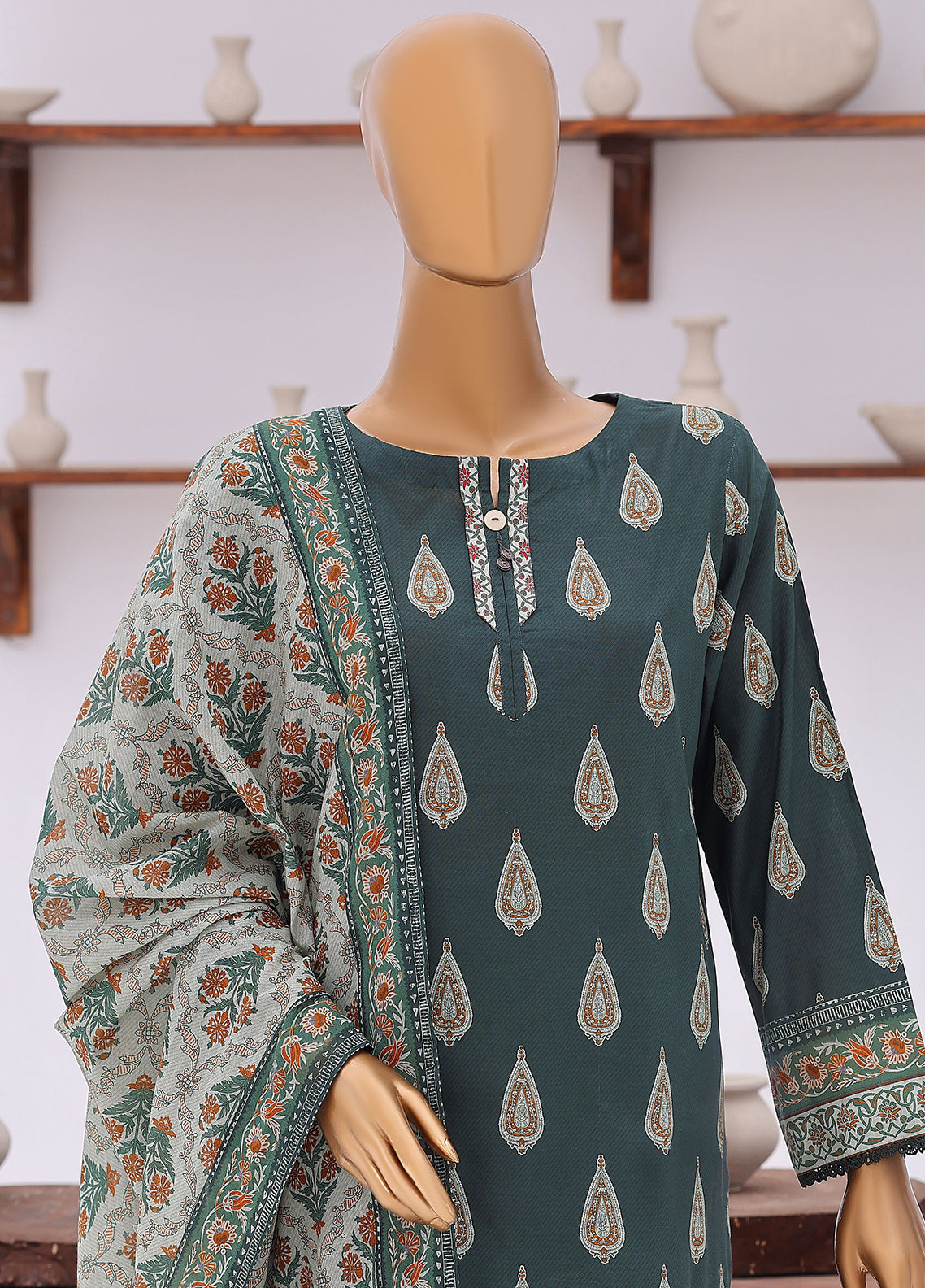 Platinum Jaipuri By HZ Textile Block Print Lawn 3 Piece Unstitched Suit HZ26PJBP D-248 Platinum Jaipuri By HZ Textile Block Print Lawn 3 Piece Unstitched Suit HZ26PJBP D-248