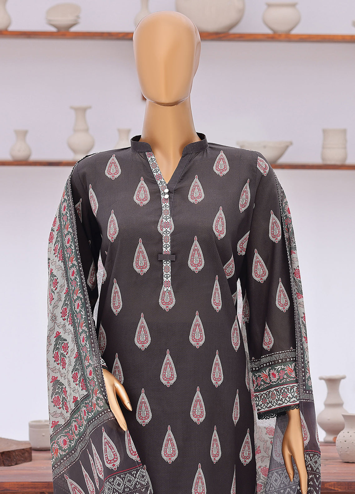 Platinum Jaipuri By HZ Textile Block Print Lawn 3 Piece Unstitched Suit HZ26PJBP D-249 Platinum Jaipuri By HZ Textile Block Print Lawn 3 Piece Unstitched Suit HZ26PJBP D-249