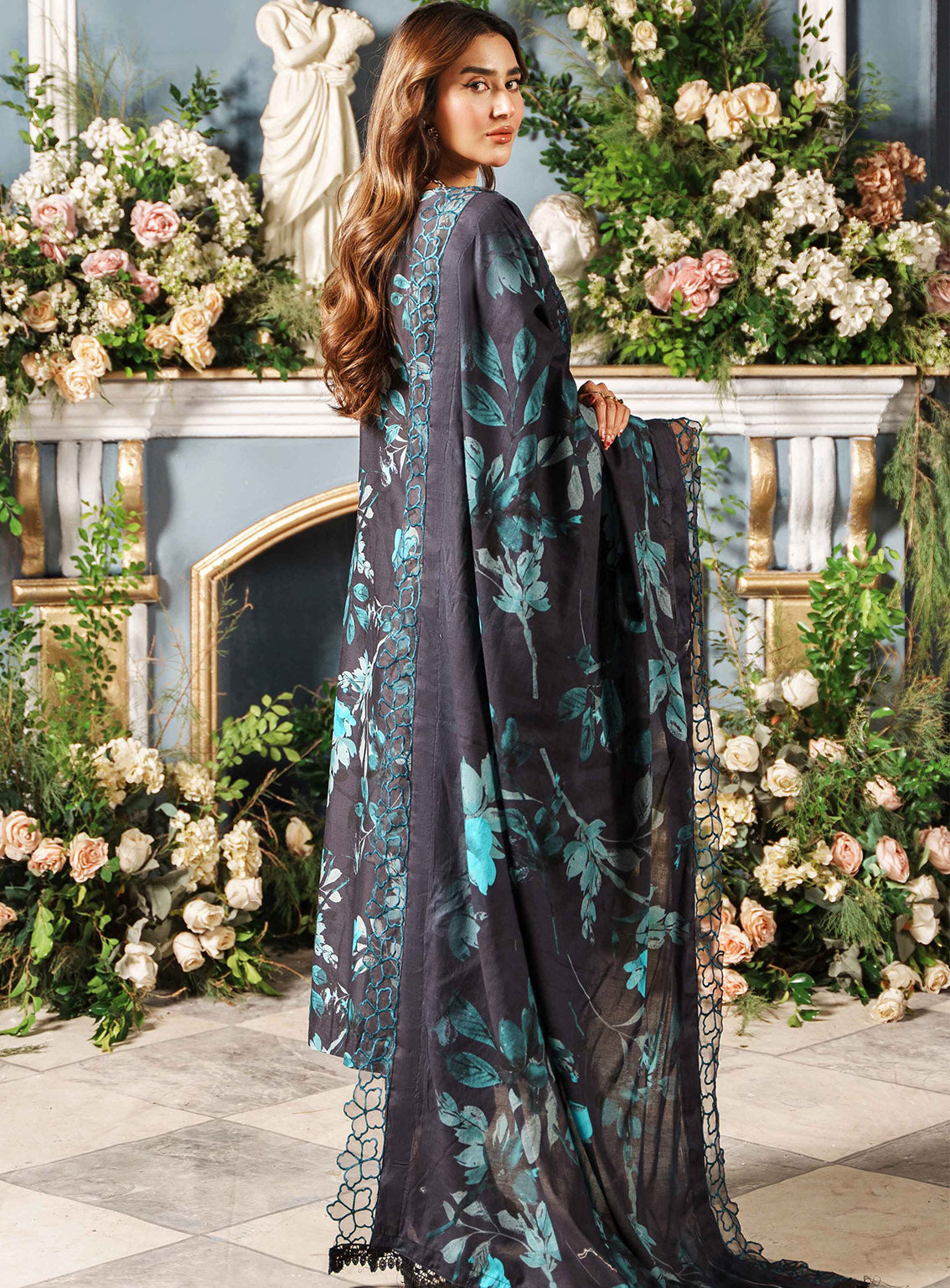 Printkari by Al Zohaib Embroidered Cambric Suits Unstitched 3 Piece - AZ24PCA 01 Printkari by Al Zohaib Embroidered Cambric Suits Unstitched 3 Piece - AZ24PCA 01
