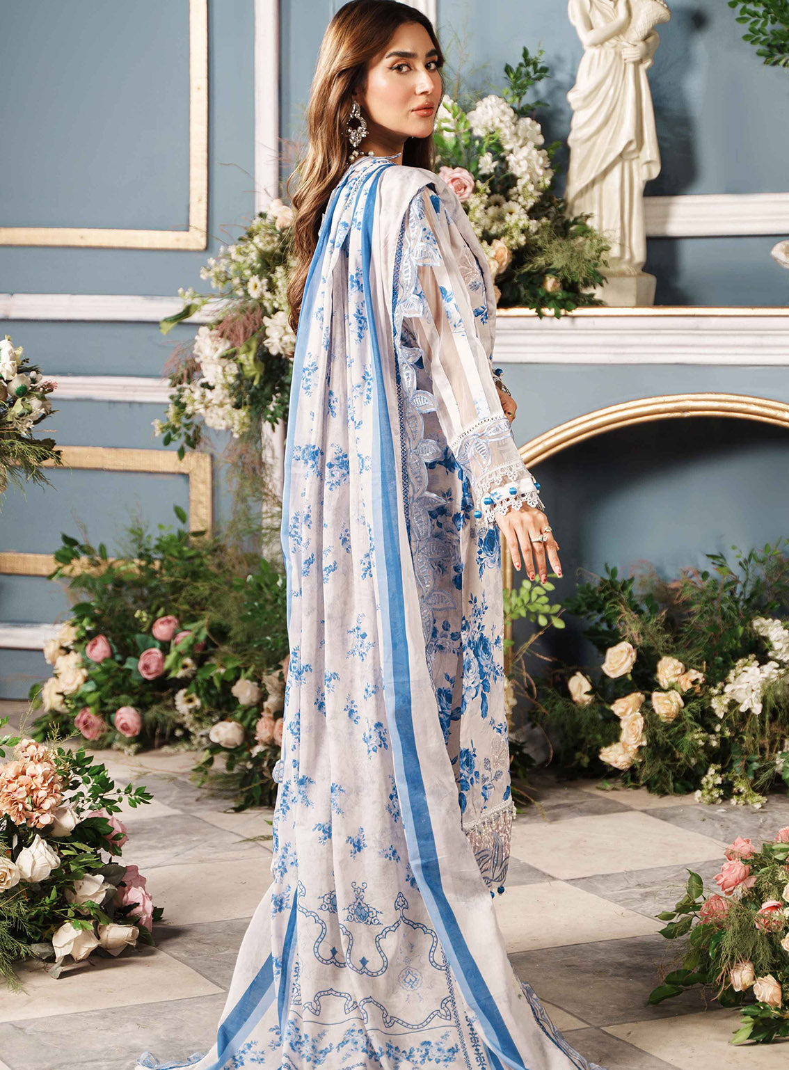 Printkari by Al Zohaib Embroidered Cambric Suits Unstitched 3 Piece - AZ24PCA 02 Printkari by Al Zohaib Embroidered Cambric Suits Unstitched 3 Piece - AZ24PCA 02