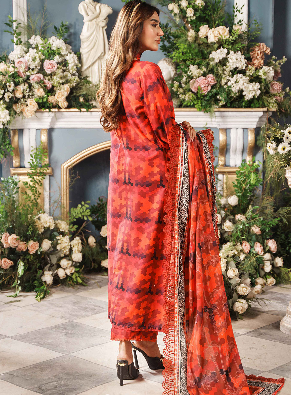 Printkari by Al Zohaib Embroidered Cambric Suits Unstitched 3 Piece - AZ24PCA 03 Printkari by Al Zohaib Embroidered Cambric Suits Unstitched 3 Piece - AZ24PCA 03