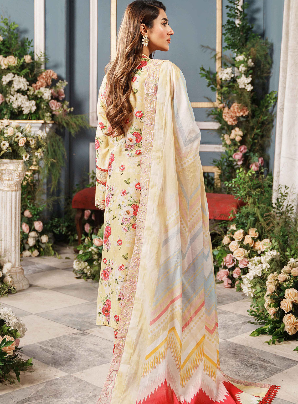 Printkari by Al Zohaib Embroidered Cambric Suits Unstitched 3 Piece - AZ24PCA 07 Printkari by Al Zohaib Embroidered Cambric Suits Unstitched 3 Piece - AZ24PCA 07