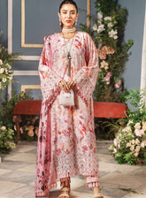Printkari by Al Zohaib Embroidered Cambric Suits Unstitched 3 Piece - AZ24PCA 12