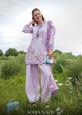Prints By Sobia Nazir Embroidered Lawn 3 Piece Unstitched Suit SN26PV2 D-3A