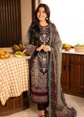 Prints by Asim Jofa Embroidered Lawn Suits Unstitched 3 Piece - AJ25PL4 AJUBJ-03